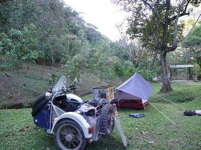 Sidecar travelling.