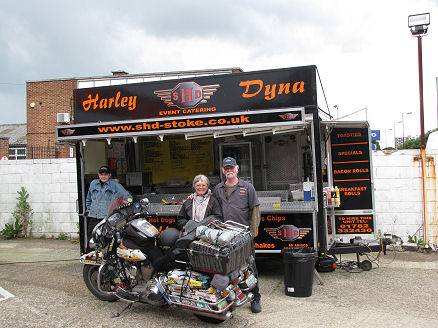 Harley Davidson in Southampton.