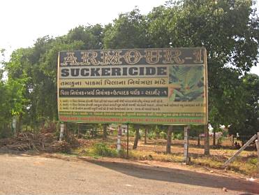 Suckericide sign.