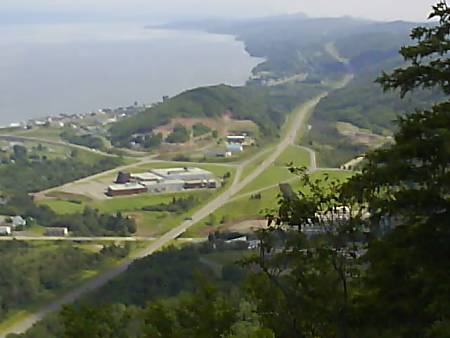 Campbellton, New Brunswick from Sugarloaf Mountain