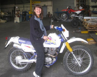 Charmaine's new bike!