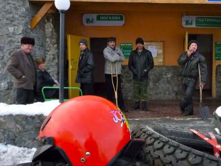 Siberian locals.