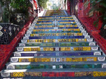 Stairway in Rio.