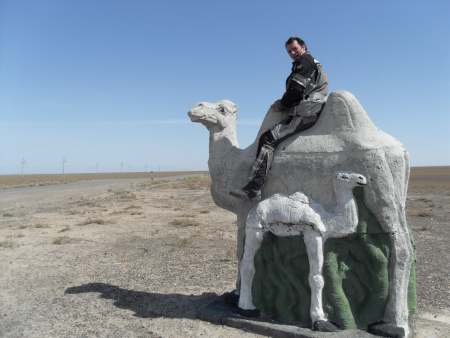 Stone camel, Kazakhstan.