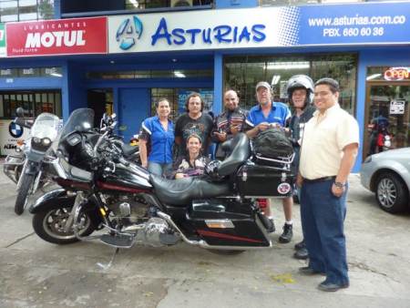 Asturias bike shop in Cali.