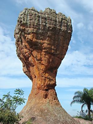 Rock columns.