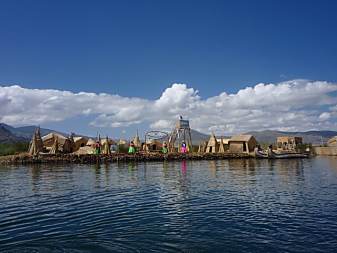 Island in Lake Titicaca.