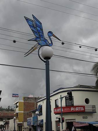 Unusual street lights.