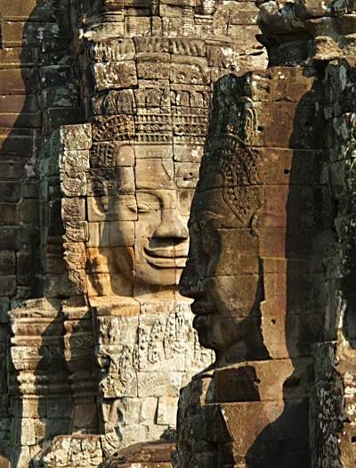 Angkor Wat statues.