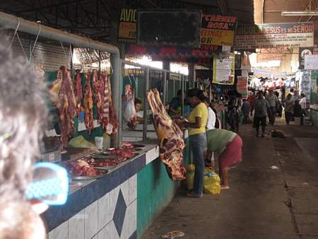 Meat Stall.