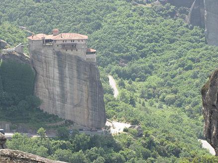 One of the six monasteries at Meteora.