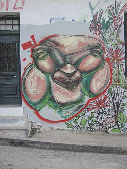 Athens - wall graffiti