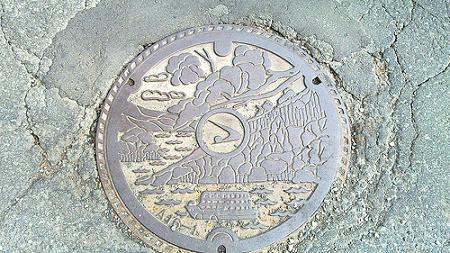 Japanese drain cover.