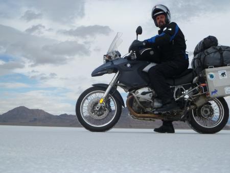 Bike on road.