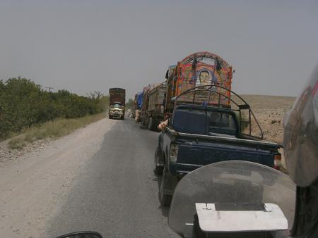 Road to Lahore, Pakistan.