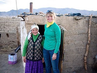 Mongolia hostess.