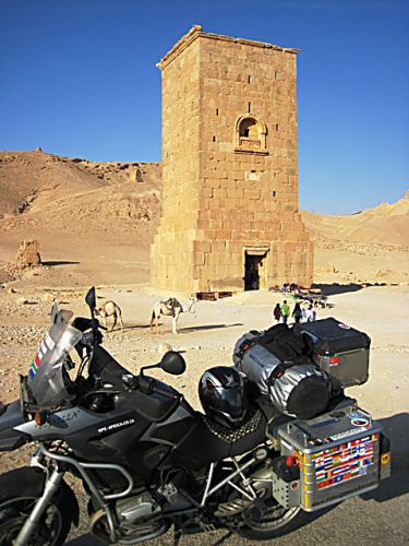 The Tower of Elahbel, built in 103.A.D., and the largest example of its kind in Palmyra.