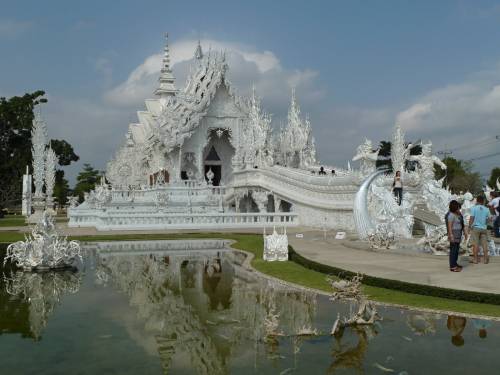 Wat Rong Khun temple, Thailand.