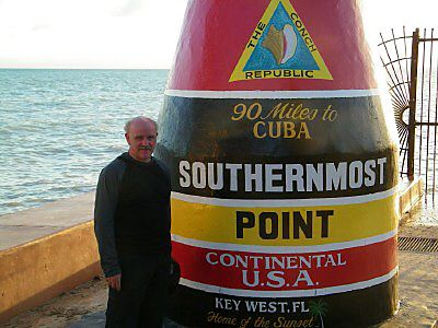 Southernmost point of Florida.