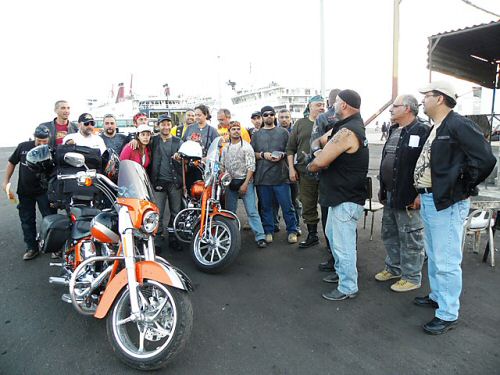 Cairo chapter Harley Riders.