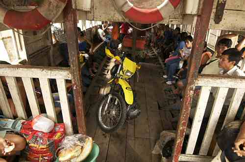 On the boatto Ecuador