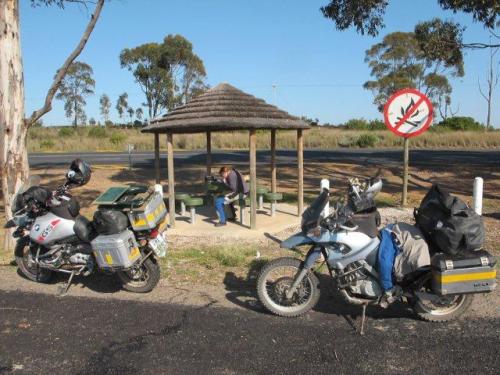 Last roadside lunch in South Africa.