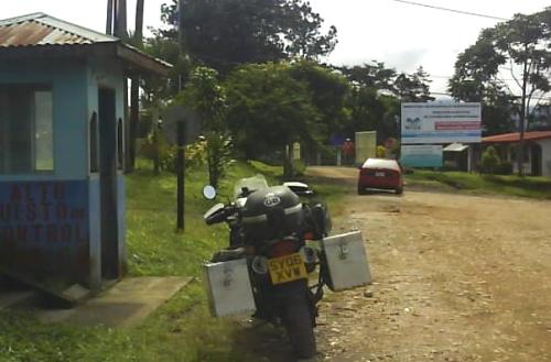 Rio Sereno Border, Costa Rican Immigration.