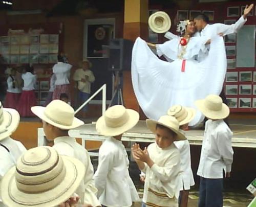 Traditional Panama dancing.