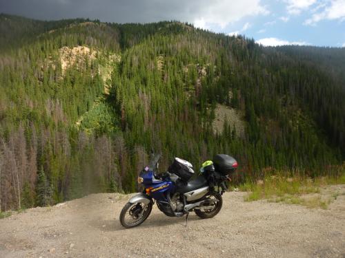 Vas Themelidis bike in Colorado.