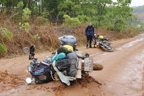 Slip sliding away in western Tanzania.