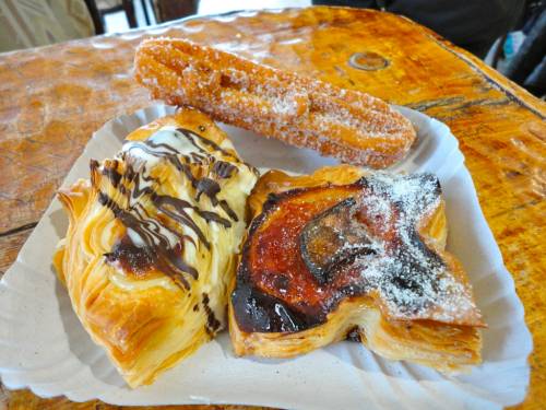 Pastries from La Union bakery.