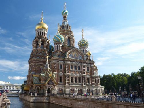 Church of Spilled Blood, Moscow.