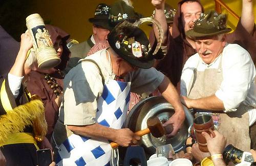 Belgrano Oktoberfest ceremony.