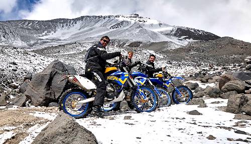 Husaberg Adventure Team, Ojos del Salado, Chile.