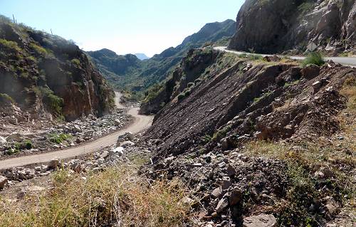 Bike trip to La Paz.