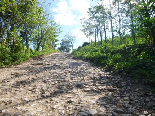 Better road in Guatemala.
