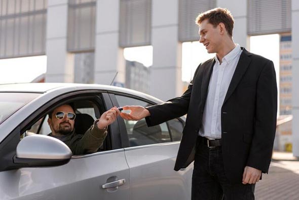 Handing over the keys to your trip