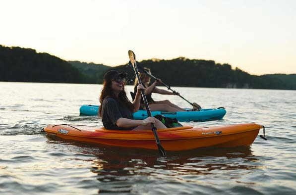 Kayaking fun