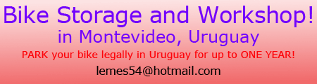 Willi Motos - Safe, legal, long term bike storage in Uruguay!