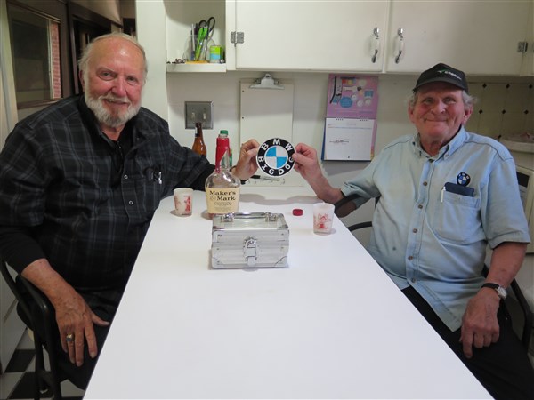 Deadhorse” (left) and Big Dog founder Clem Cykowski