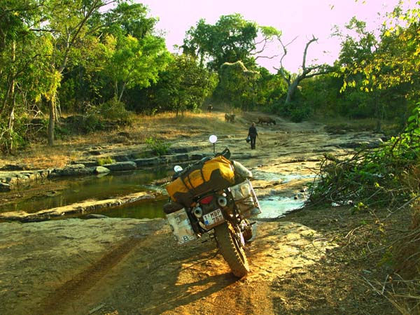 Photo by Maximilian Volders, Belgium; Guinea-Conakry, riding from Senegal border to Mali-Yembering in Guinea, Coast, KTM 950 Adventure.