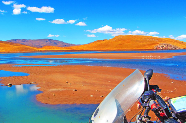 Photo by Jeffrey Polnaja at Laguna Lagunillas in the Peruvian Andes