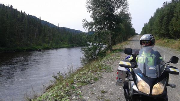 The views on interior roads sure beat the Trans Canada Highway.