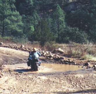 Minor river (stream) crossing