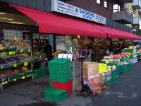 Small shops run by imigrants usually have good quality foodstuff to a great price.