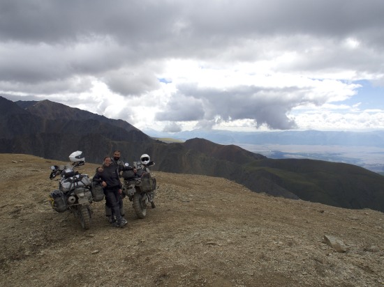 Heather Lea and Dave, Altai region.