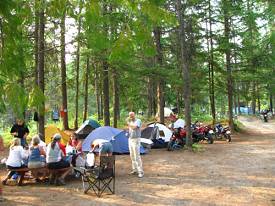 Nakusp campground.