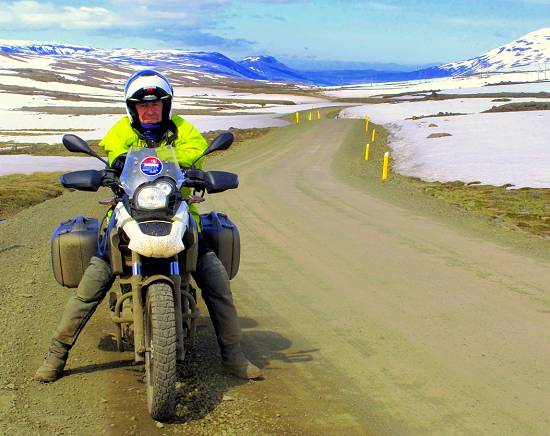 Zigy Kaluzny in Iceland.