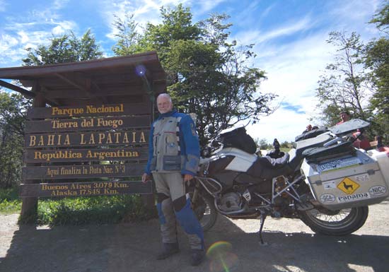 Doug Laird at Tierra del Fuego