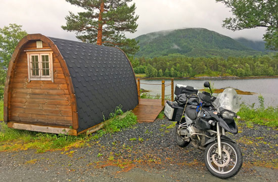 Zigy Kaluzny's bike in Norway